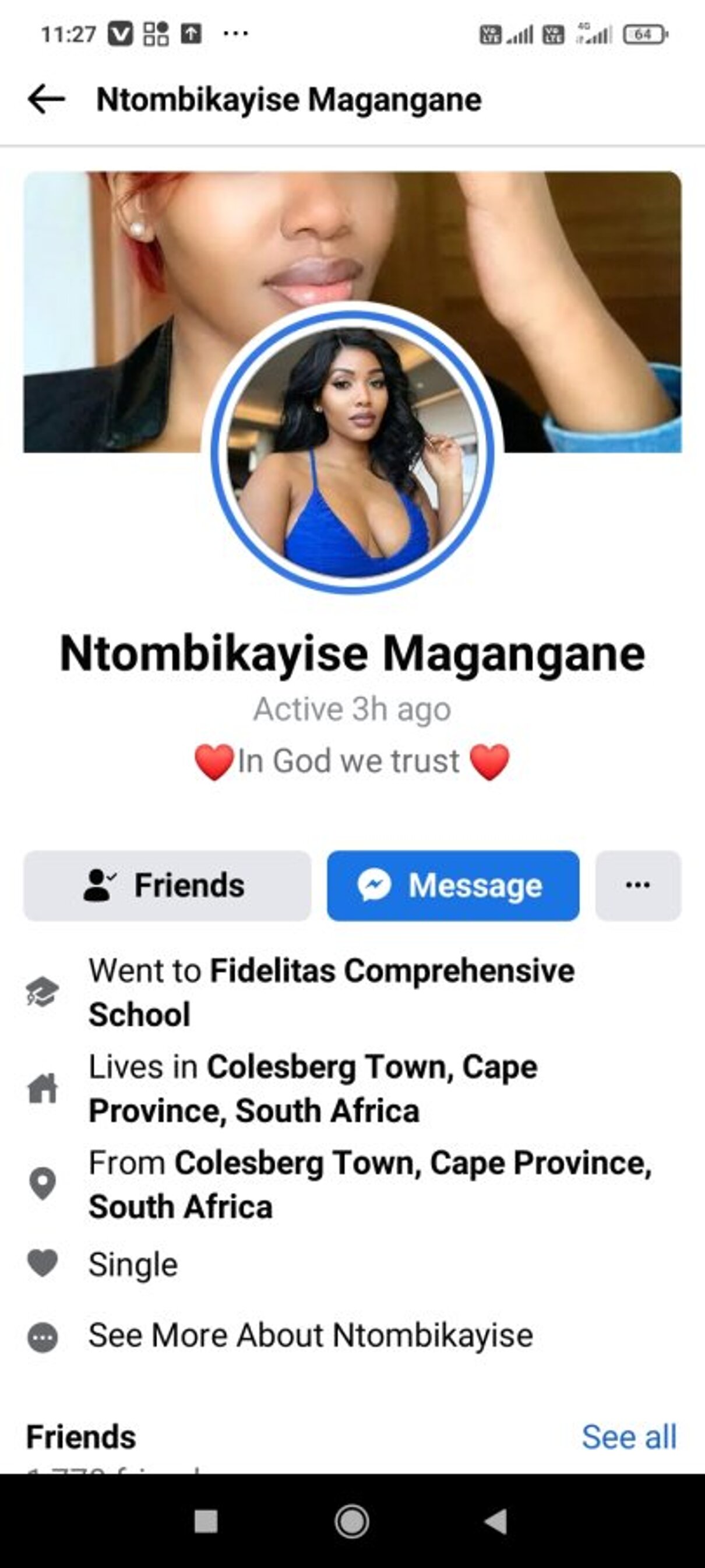 Complaint-review: Ntombikhayise Magangane - LUNO Account money transfer